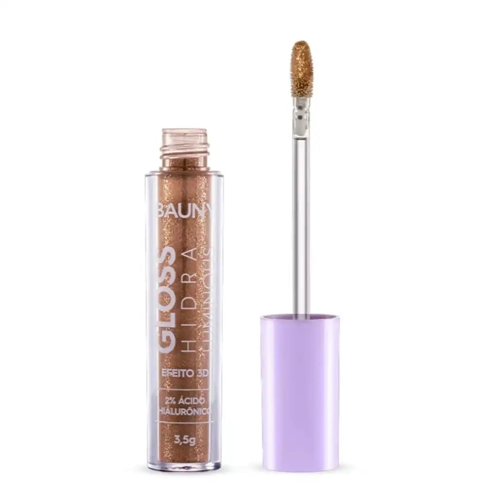 Gloss Hidra Luminous Choco Glow Bauny 3,5G