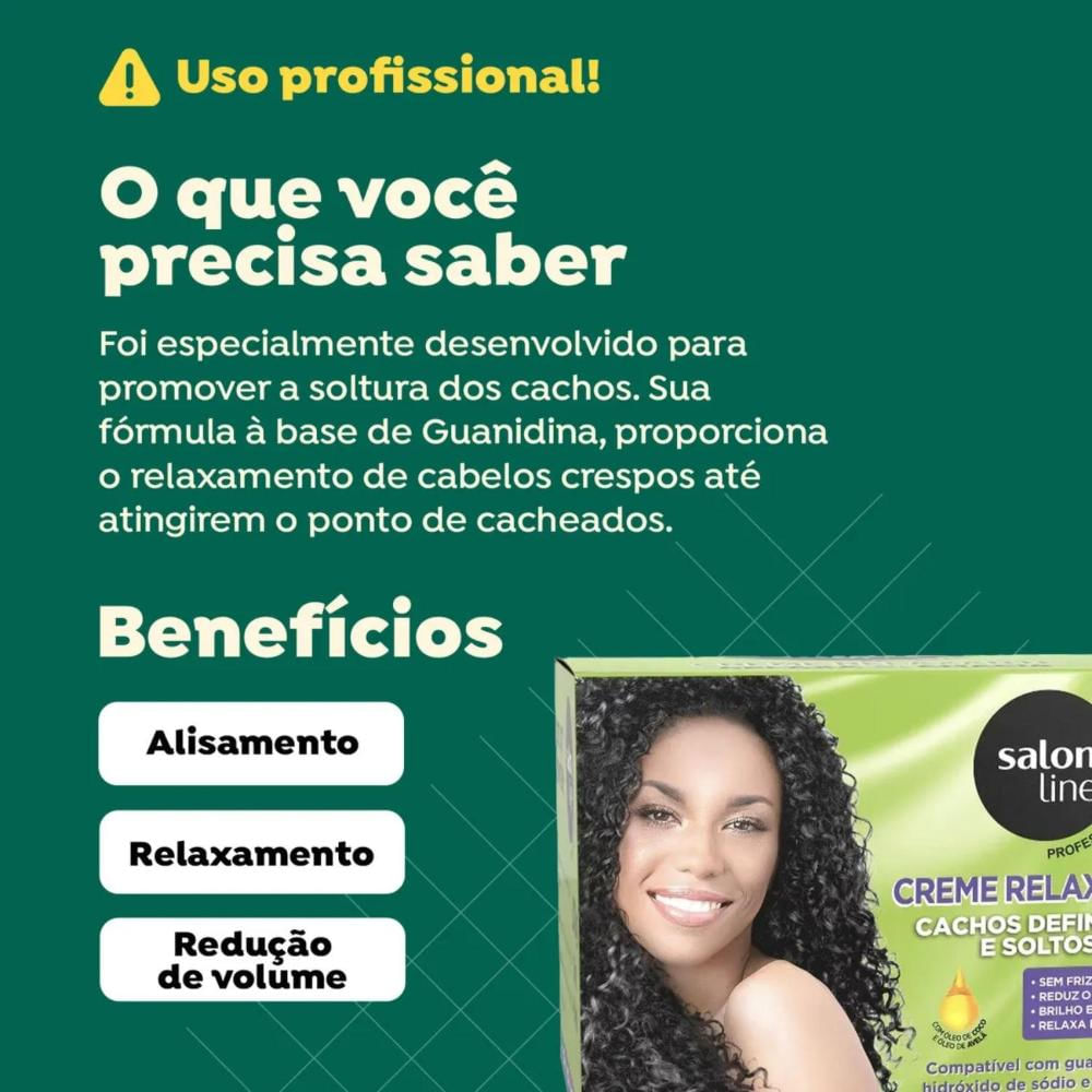 ランゲルラインテクニックDVD Creme Relaxante Salon Line Cachos Definidos Coco e Avelã - Época