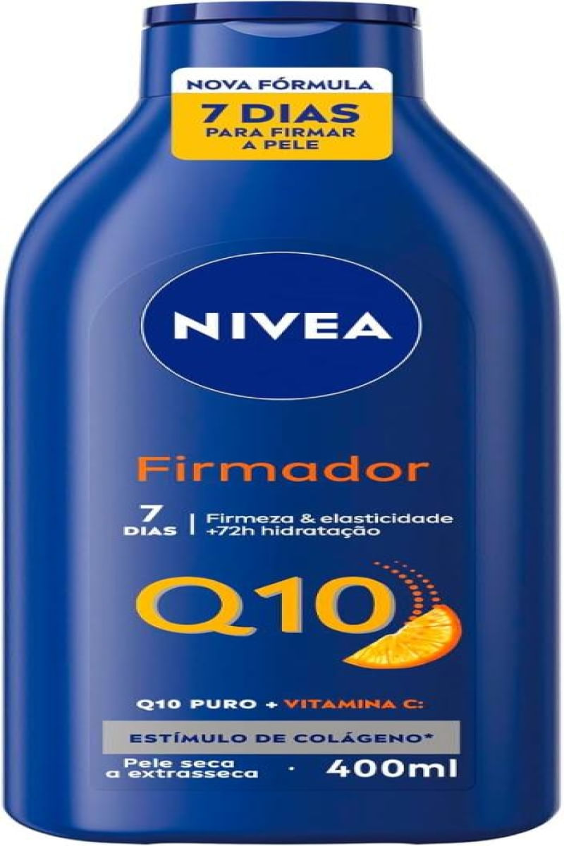 Hidratante Corporal Nivea Firmador Q10 + Vitamina C Pele Extrasseca 400ml