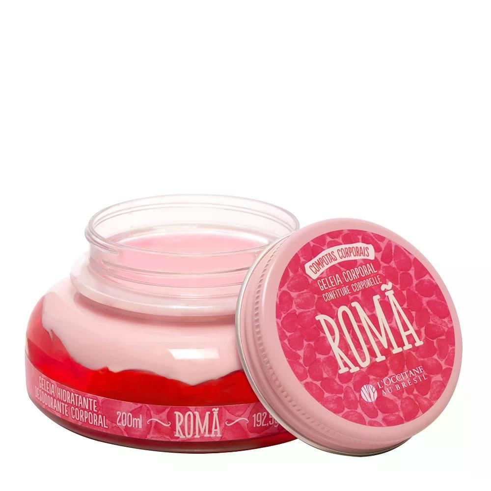 Geleia Hidratante Desodorante Corporal Romã L'Occitane Au Brésil 200ml
