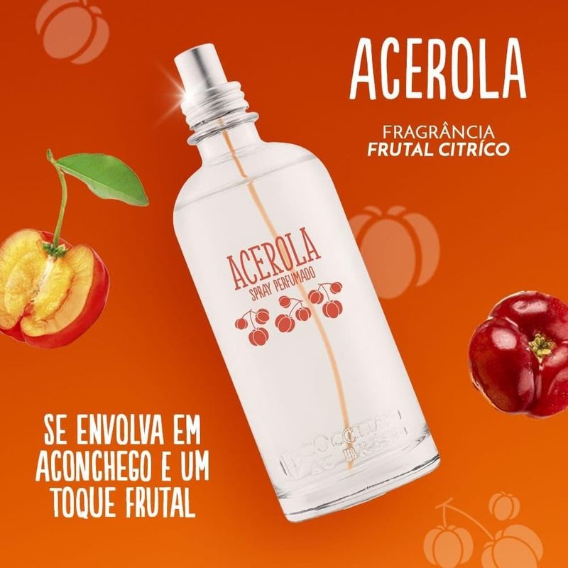 Spray Perfumado Acerola L'Occitane Au Brésil 150ml - Época Cosméticos