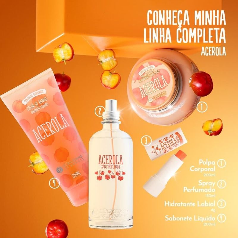 Spray Perfumado Acerola L'Occitane Au Brésil 150ml - Época Cosméticos