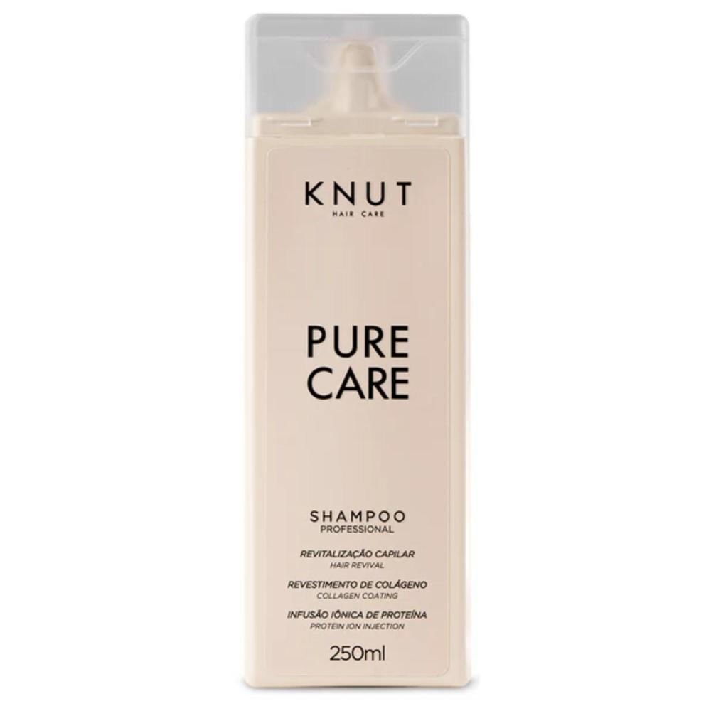 Shampoo Reparação e Proteção Fios Knut Pure Care 250ml