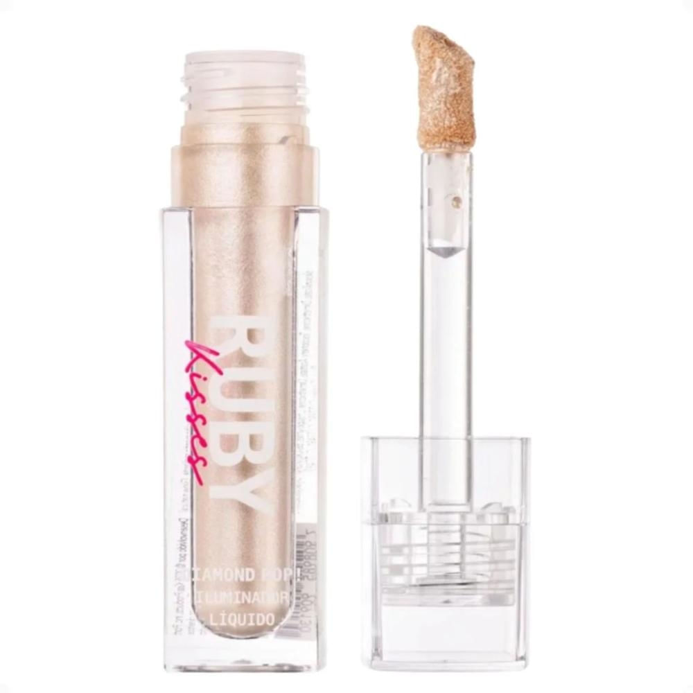 Iluminador Líquido Ruby Kisses Diamond Pop! Silver Dlh01bb