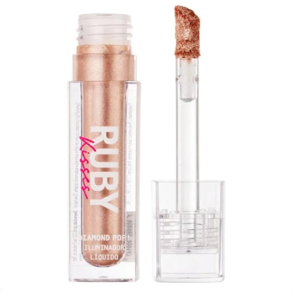 Iluminador Líquido Ruby Kisses Diamond Pop! Rose Dlh02bb