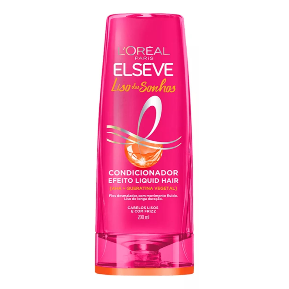 Condicionador Elseve Liso Dos Sonhos 200ml