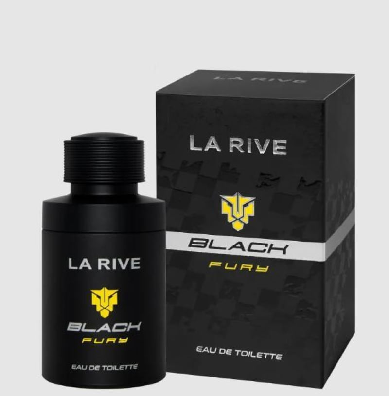 La Rive Perfume Masculino Black Fury Edt 75Ml