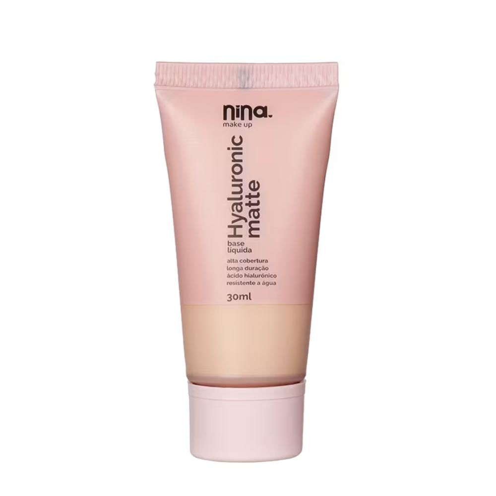 NINA MAKEUP BASE LIQUIDA HYALURONIC MATTE 0.5 30ML