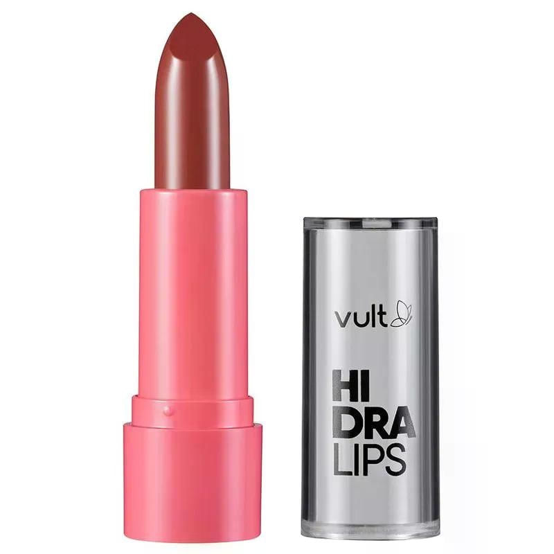 Batom Cremoso Hidra Lips Vermelho Puro Vult 3,6g