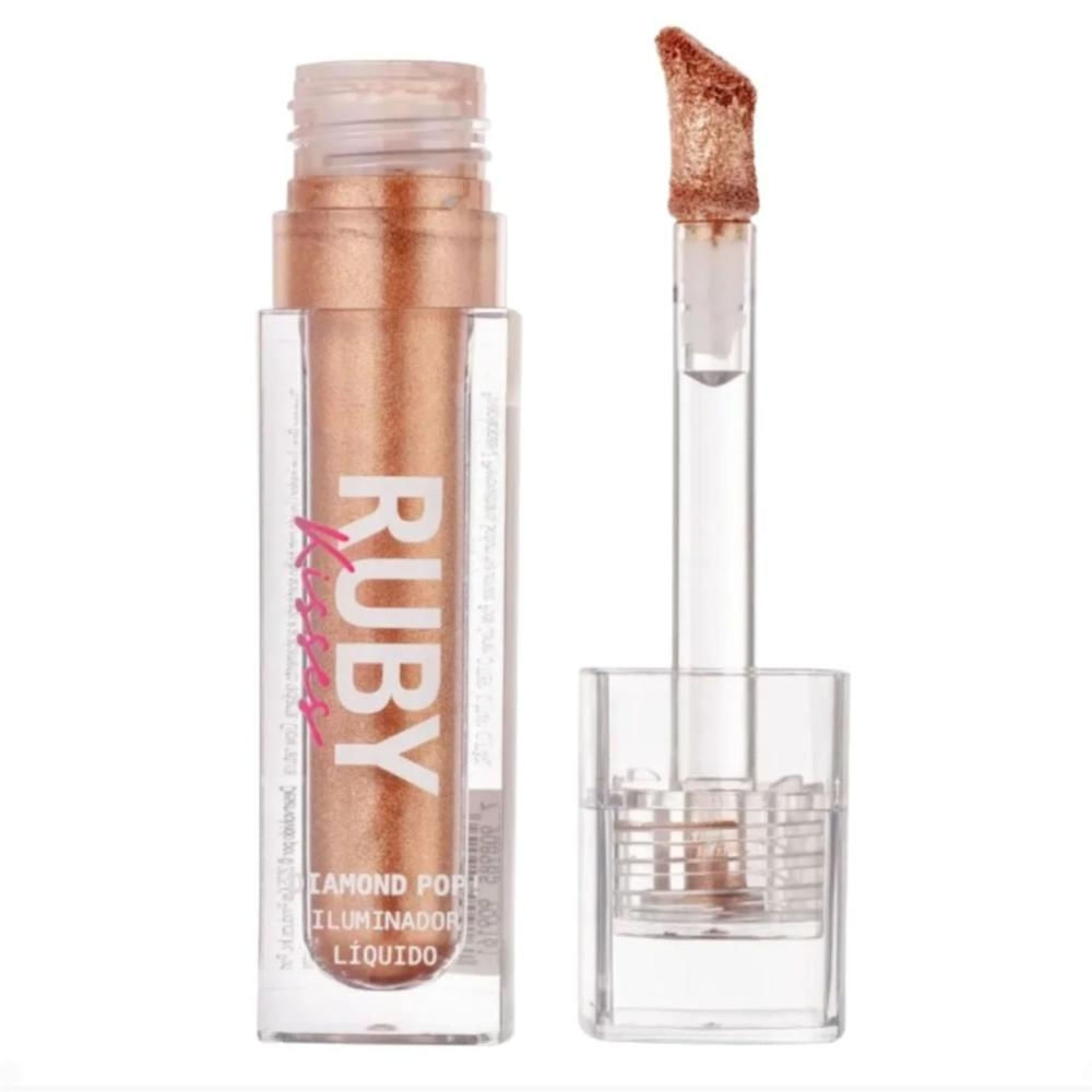 Iluminador Líquido Ruby Kisses Diamond Pop! Bronze Dlh04bb