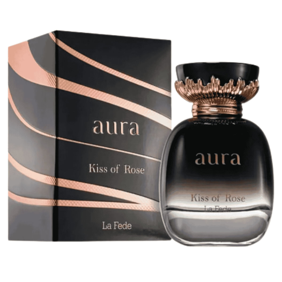Perfume Feminino Khadlaj Aura Kiss Of Rose Edp 100 ML Árabe