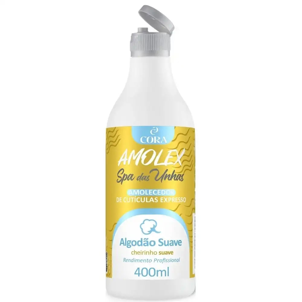 Amolecedor De Cuticula Algodão Suave Cora 400Ml