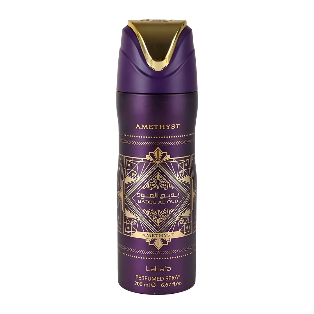 Badee Al Oud Amethyst Perfume Spray Lattafa  200ml