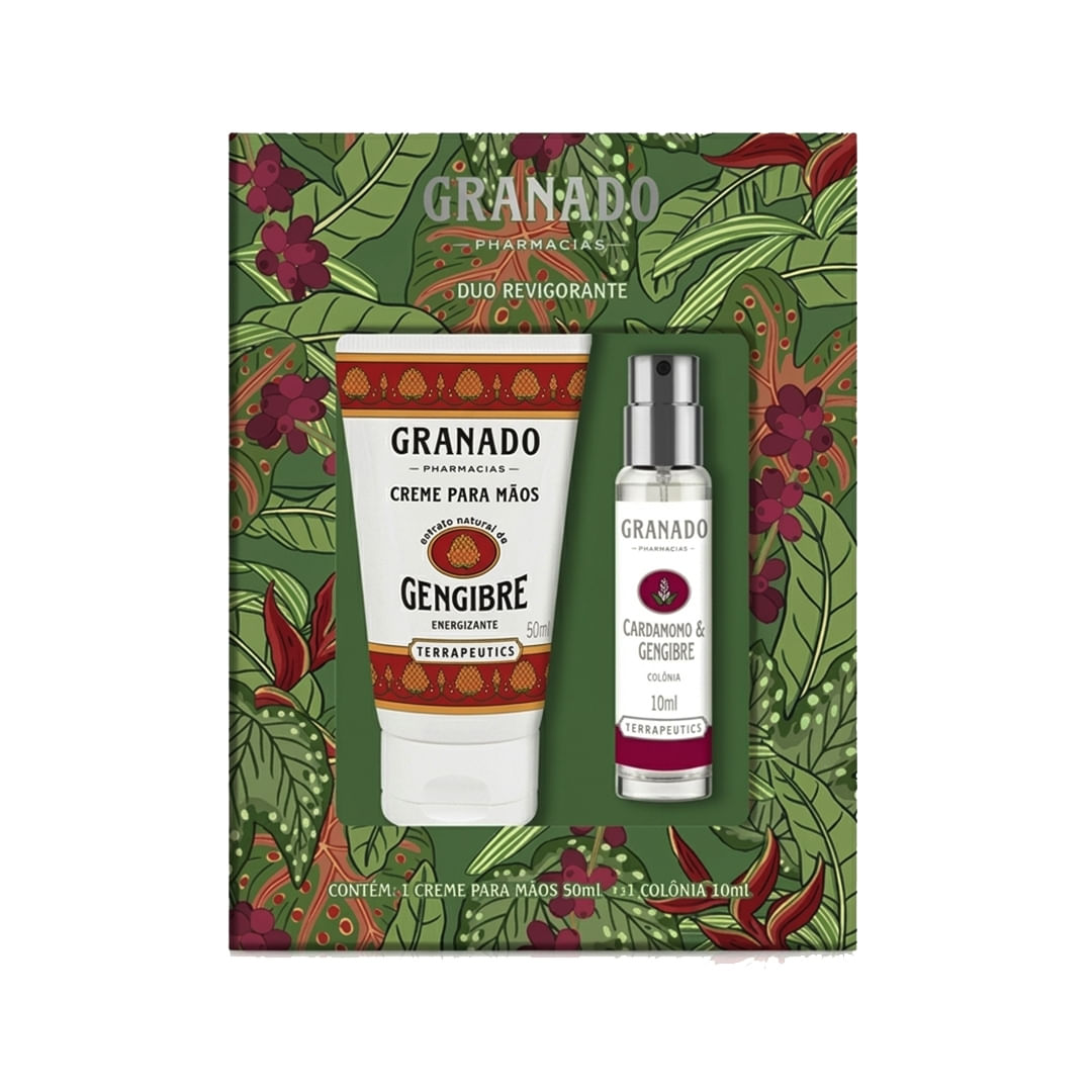 Kit Duo Revigorante Gengibre – Granado Terrapeutics | Cuidado + Fragrância