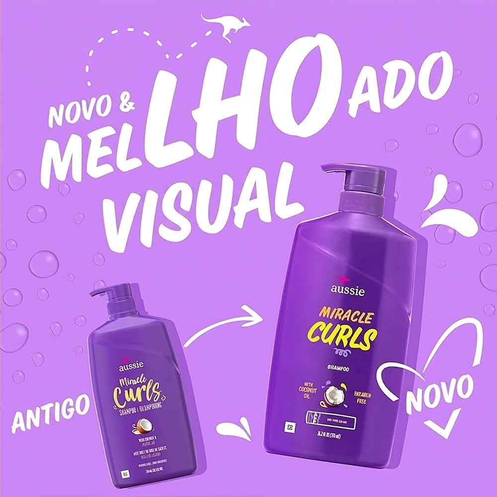Aussie Miracle Curls - Shampoo - Época Cosméticos