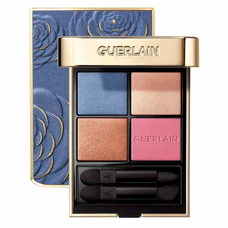 Paleta de Sombras Guerlain Ombres G Denim Blossom - Época Cosméticos