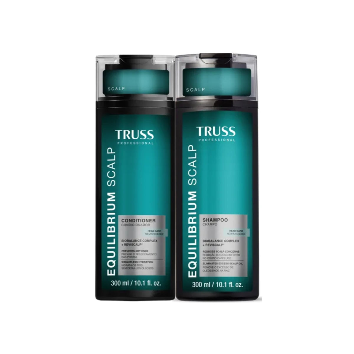 Kit Truss Equilibrium Scalp – Shampoo 300ml + Condicionador 300ml