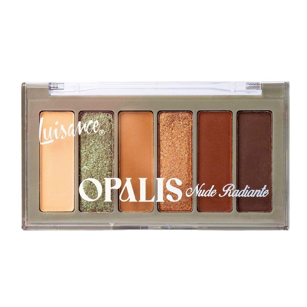 Paleta De Sombras Luisance Opalis Nude Radiante Ref.:L3297