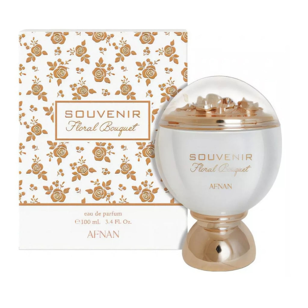 Perfume feminino Souvenir Floral Bouquet Afnan EDP 100ml