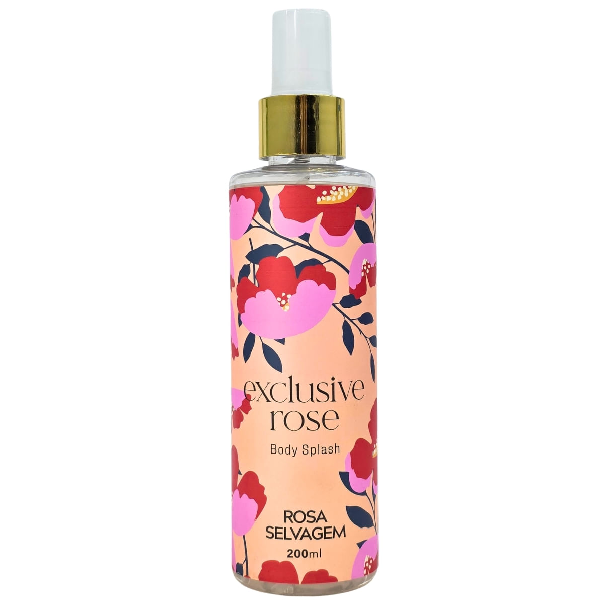 Body Splash Exclusive Rose Vegano Rosa Selvagem 200ml