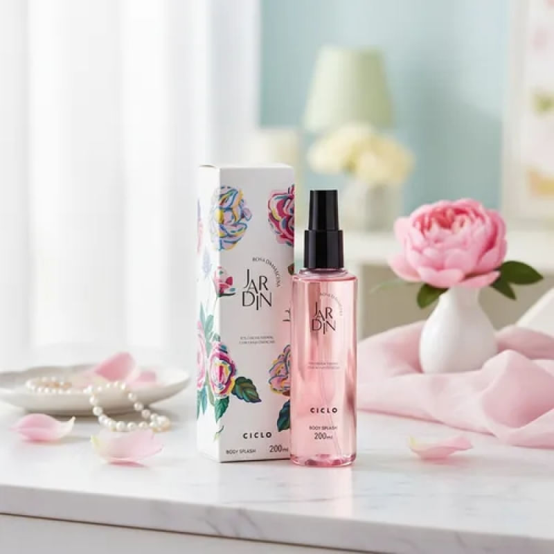 Body Splash Jardin Rosa Damascena 200ml