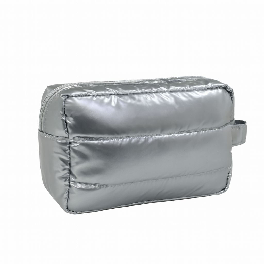 Fino Necessaire Metalizada Prata
