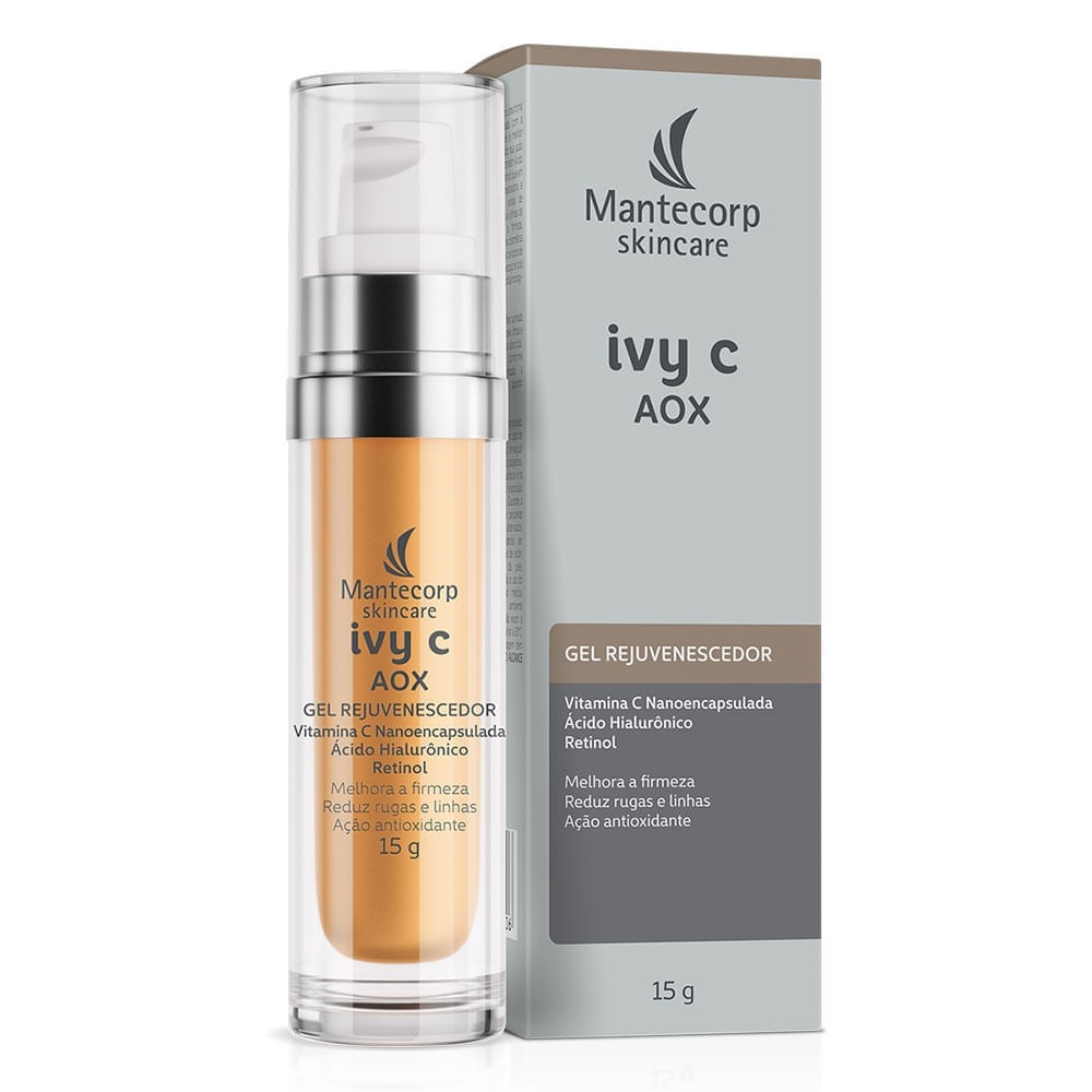 Gel Rejuvenescedor Mantecorp Skincare Ivy c Aox 15g