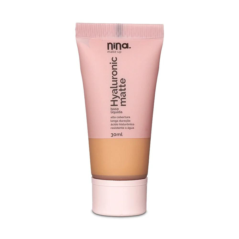 Nina Makeup Base Liquida Hyaluronic Matte 4 30Ml