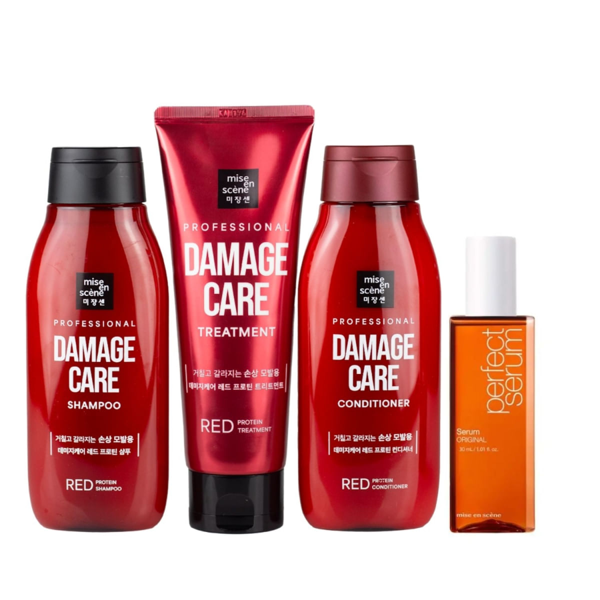 Mise en Scène Professional Kit (Trio Red Protein 200ml + Perfect