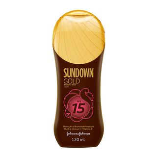 Protetor Solar Sundown Loção Gold FPS15 - 120ml Menor preço em Protetor Solar Sundown Loção Gold FPS15 - 120ml