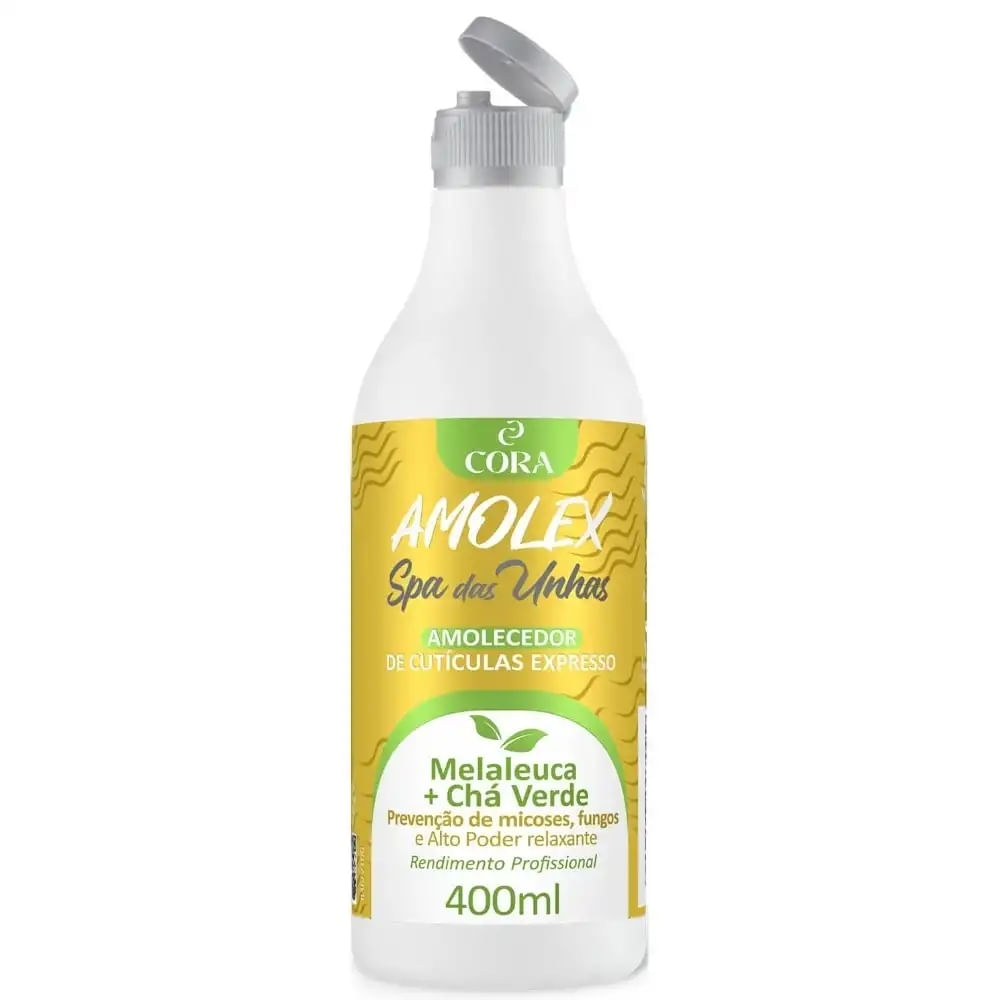 Amolex de Cuticula Melaleuca Cha Verde Cora 400ML