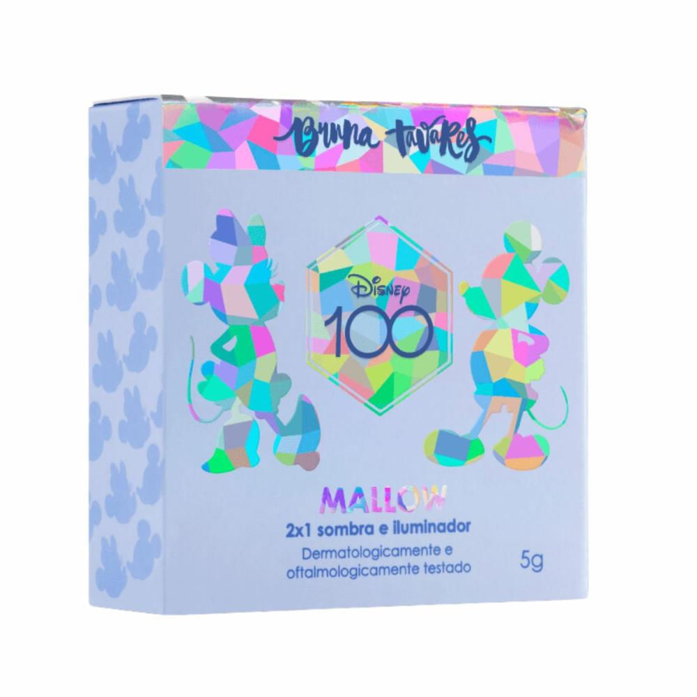 Sombra e Iluminador 2x1 Bruna Tavares Disney 100 Mallow Dream Castle 5g