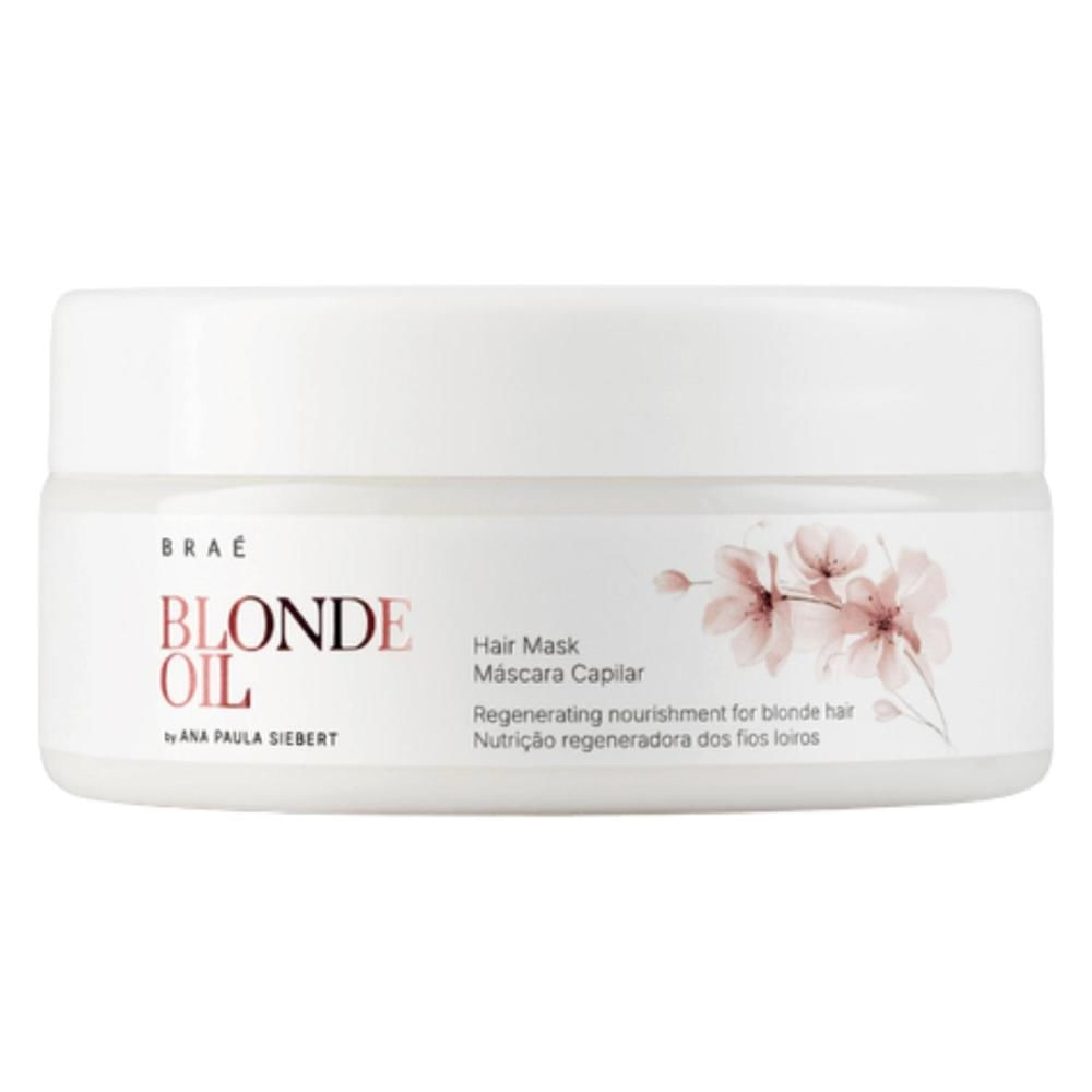 BRAÉ Blond Oil Máscara Nutritiva para Cabelos Loiros 200g