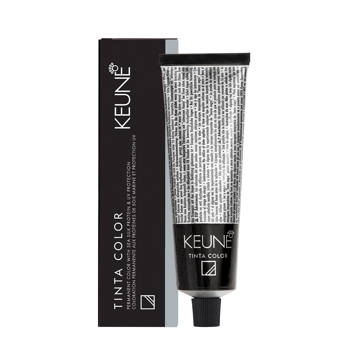 Kit Keune Tinta Color 1.1 Preto Azulado - Coloração 60ml (2 unidades)