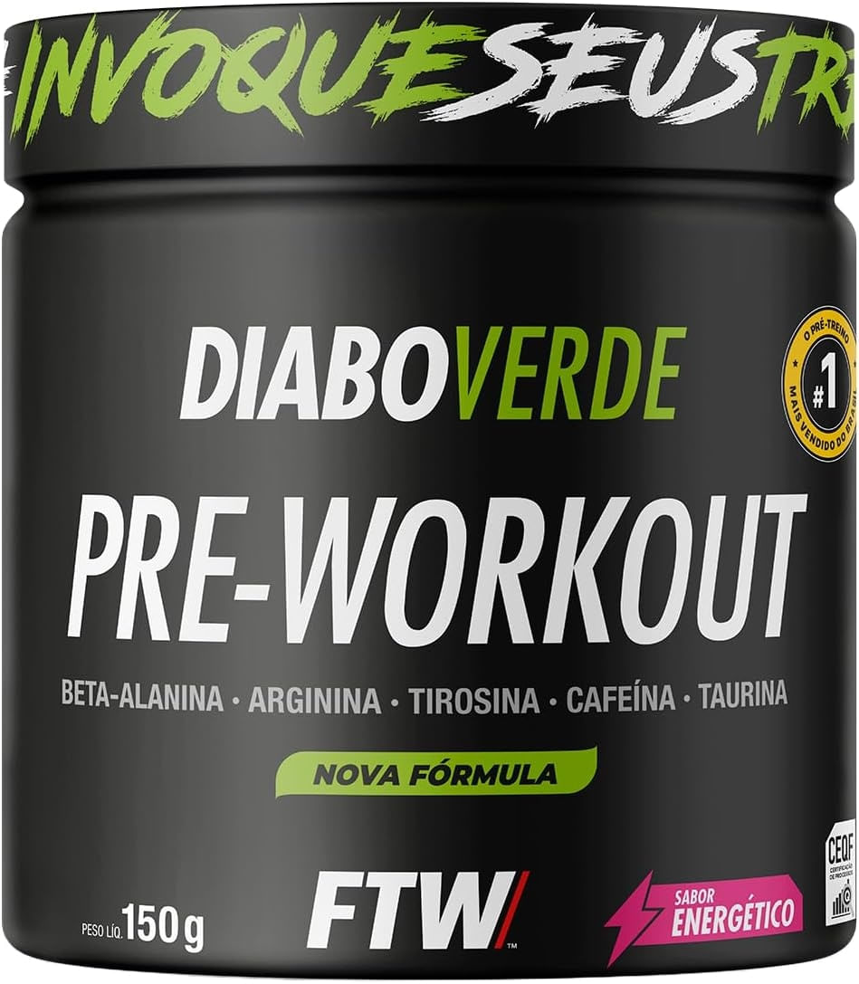 Pré-Treino Diabo Verde Energético 150g