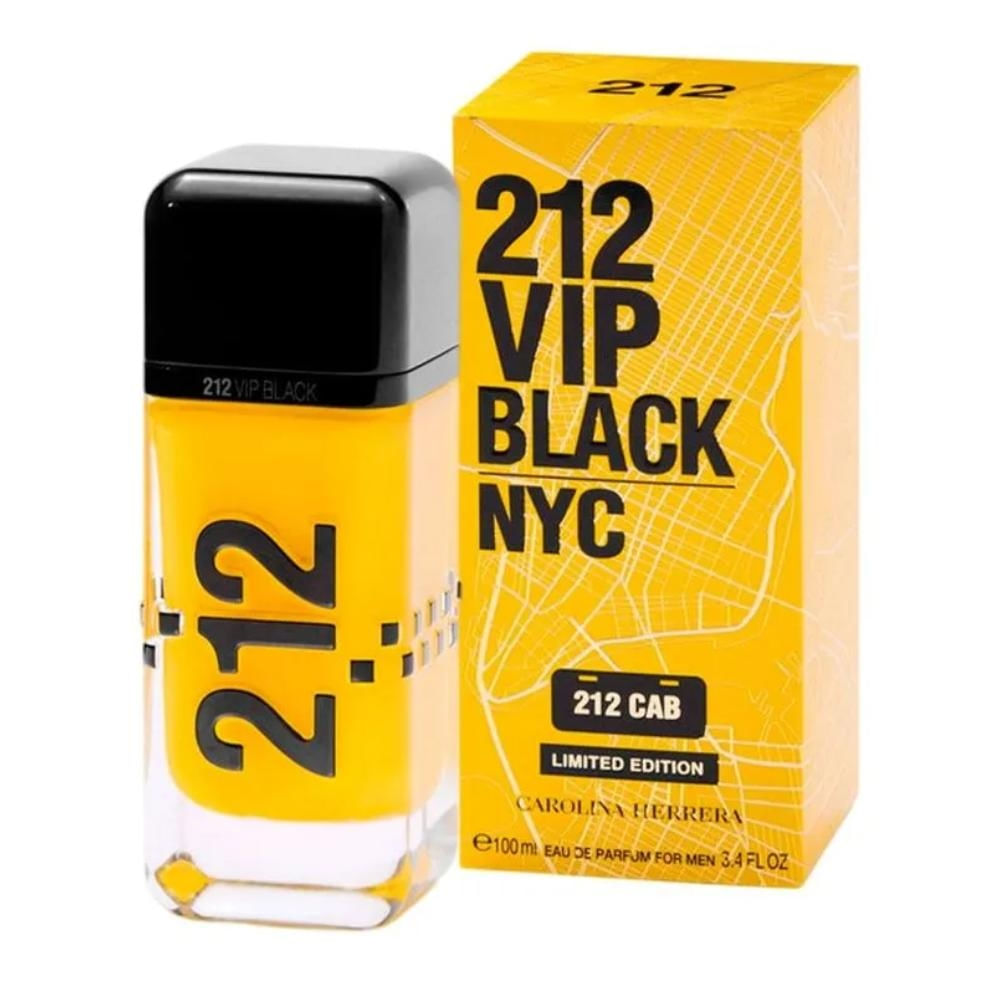 Carolina Herrera Perfume Masculino 212 Vip Black 212 Cab Edp 100Ml