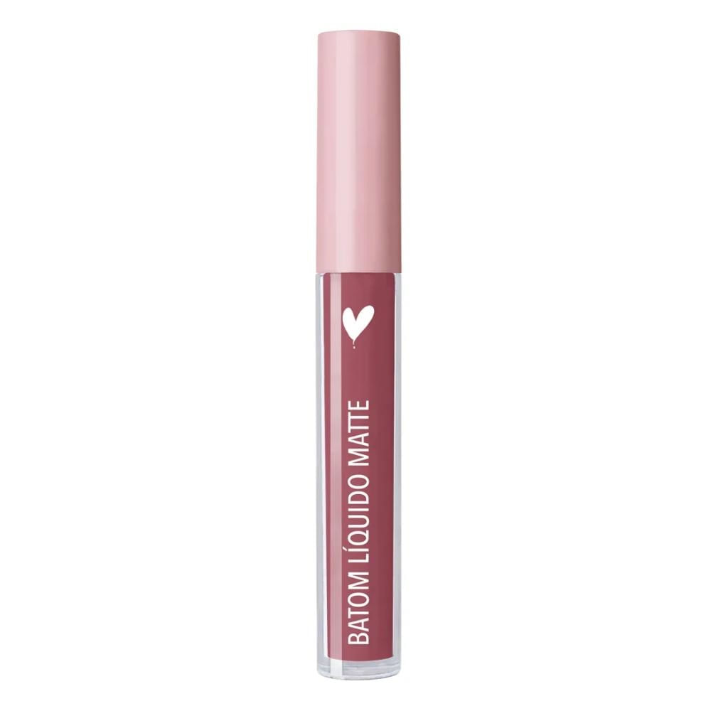 Koloss Makeup Batom Liquido Matte Cor 24 Malva 3,5G