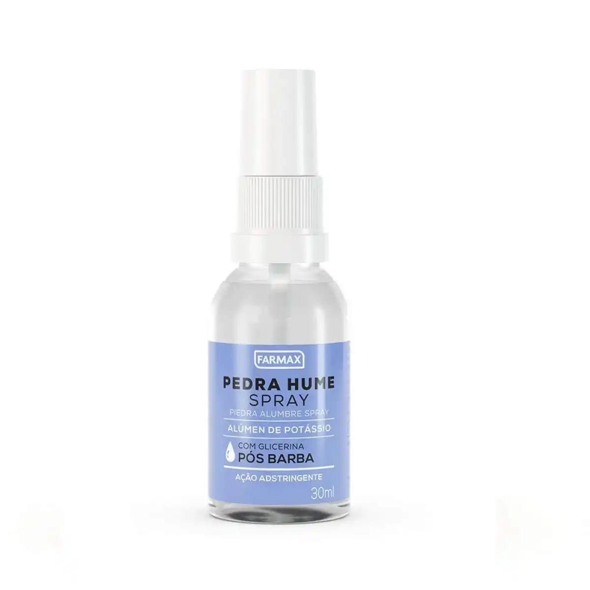 Pedra Hume Spray Com Glicerina 30Ml Farmax