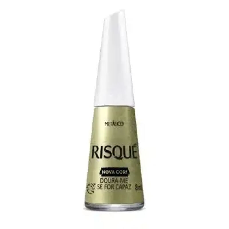 Esmalte Metalico Doura-Me Se For Capaz  Risque 8Ml