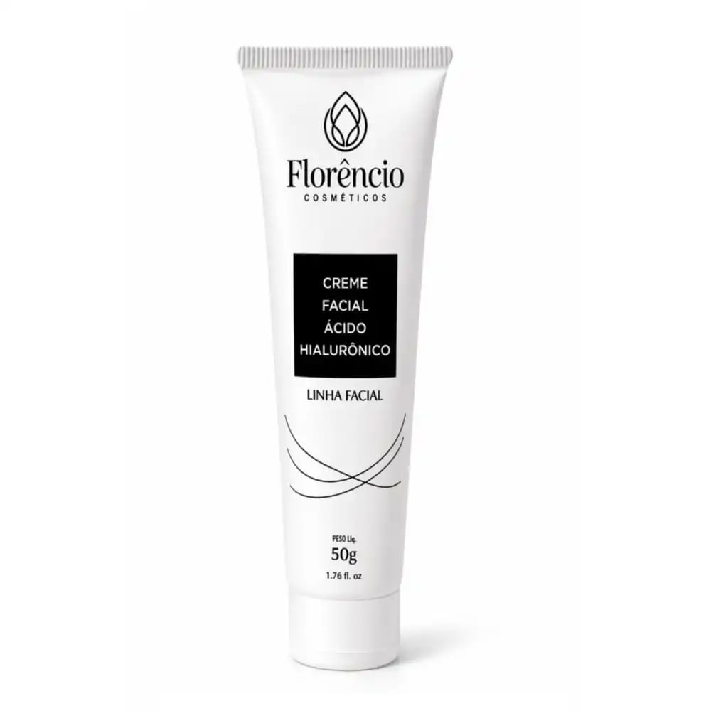 Creme Facial Ácido Hialurônico Florêncio 50G