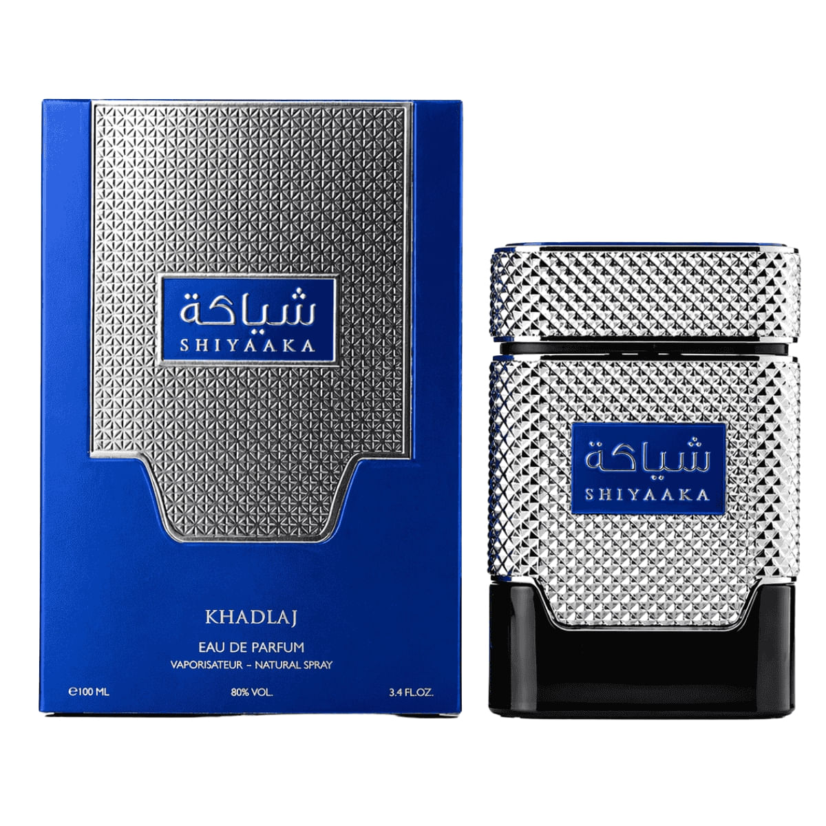 香水(男性用) Khadlaj Shiyaaka  100ml Perfume Shiyaaka Blue Khadlaj Masculino Eau de Parfum 100ml