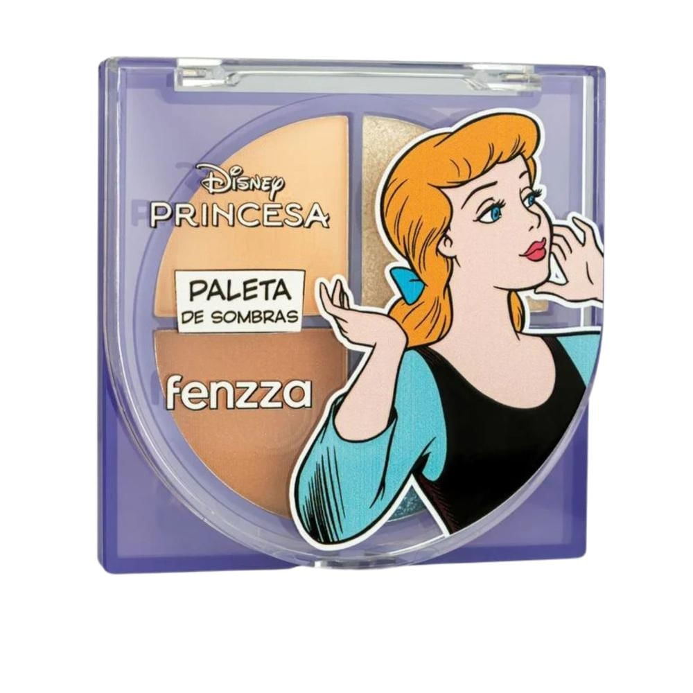 Paleta De Sombras Fenzza Disney Princesa Cinderela Dis103