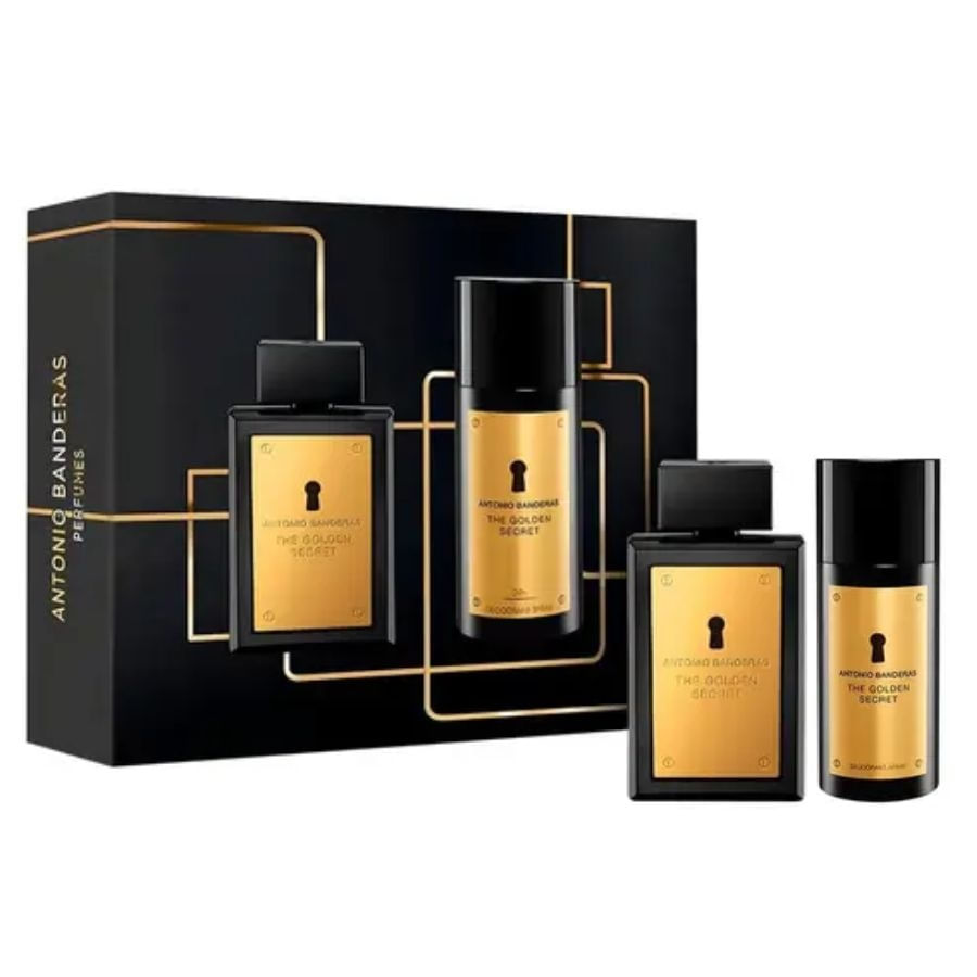 Kit The Golden Secret ( Perfume 100ml + Deo Spray 150ml )