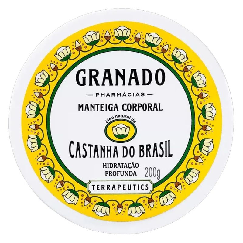 Manteiga Corporal Terrapeutics Castanha 200g - Granado