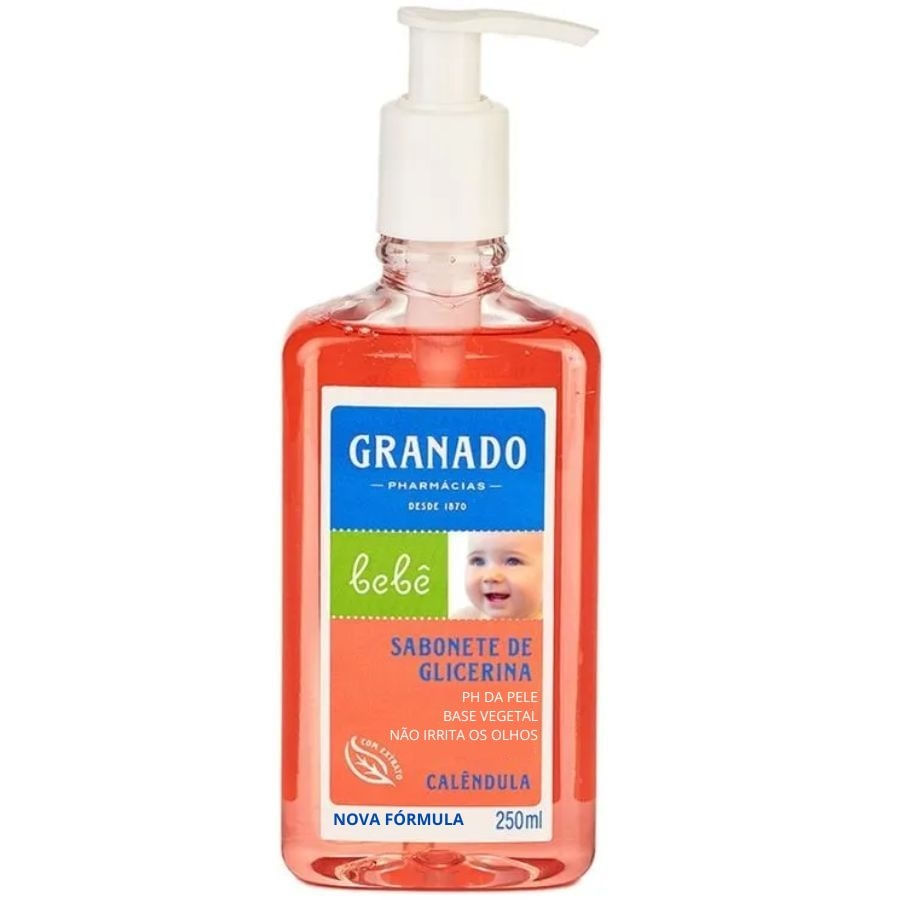 Sabonete Líquido Bebê Calêndula 250ml - Granado