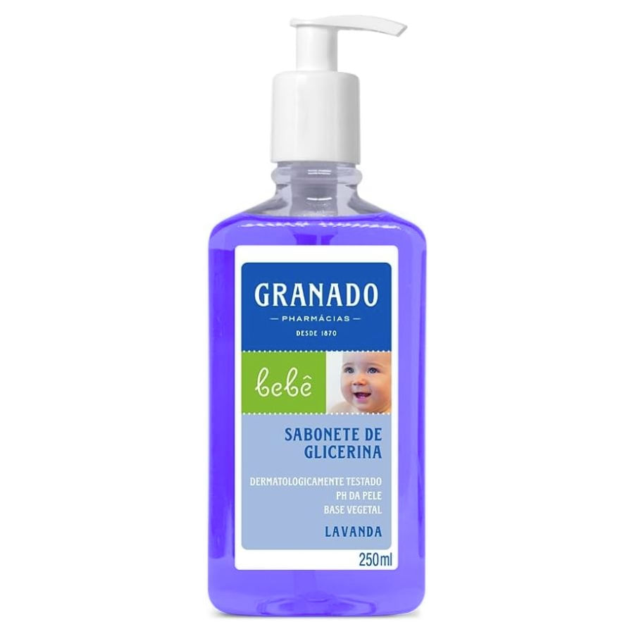 Sabonete Líquido Bebê Lavanda 250ml - Granado