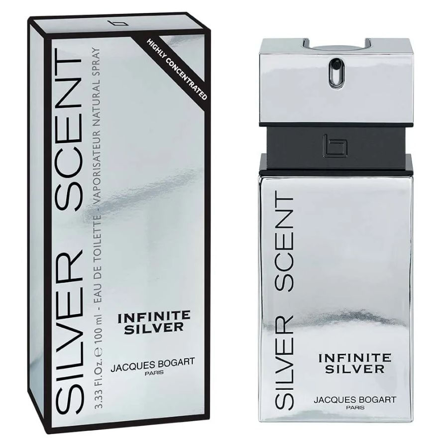 インドの銀製櫛19thC.SilverCombwith Scent Holder Perfume Silver Scent Infinite Silver EDT 100ml - Época Cosméticos