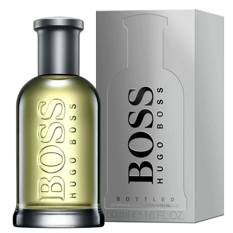 Perfume Boss Bottled (Cinza) Masculino EDT 50 ml '