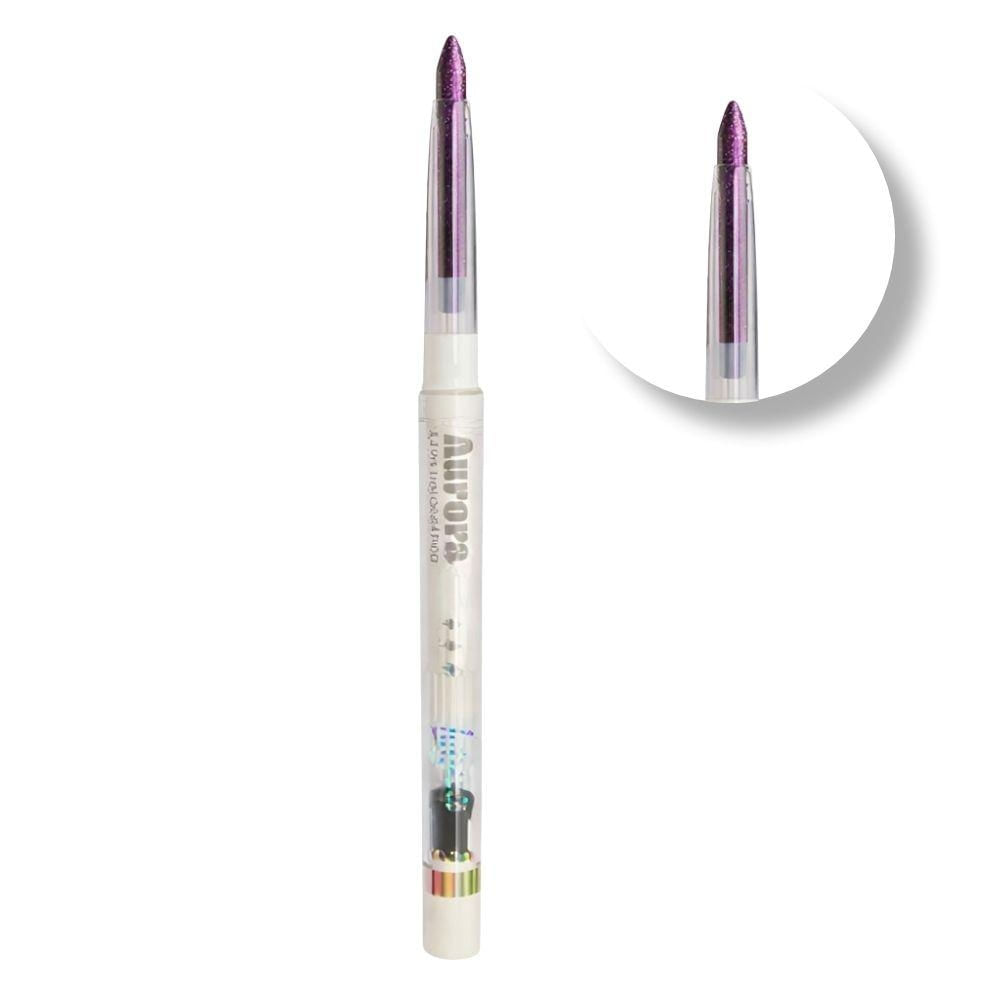 Lápis Holográfico Para Olhos Luisance Aurora Com Apontador Purpura Ref. L17005