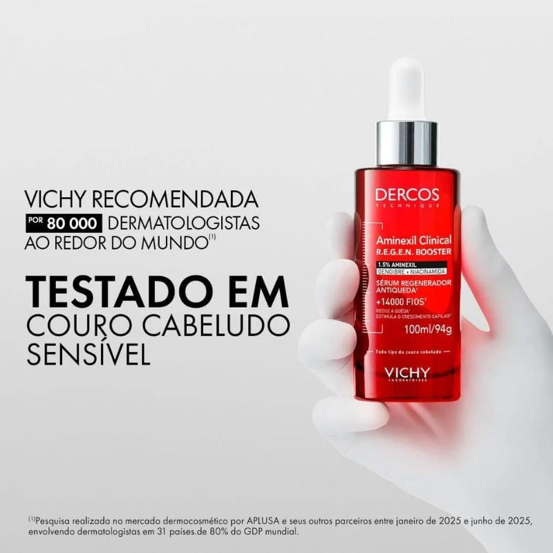 Sérum Capilar Regenerador Anti Queda Vichy Dercos R.E.G.E.N 100ml